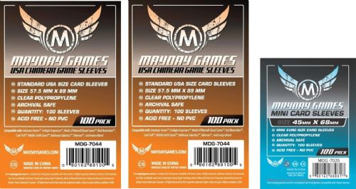 Mayday Games Standard Sleeve bundle for Obsession (2xMDG7044 and 1xMDG7035)